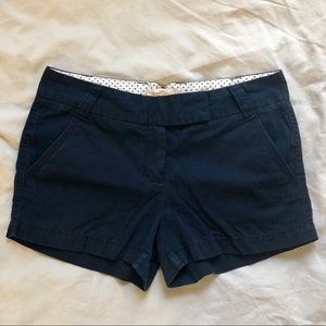 J. Crew Classic Chino 3” Shorts | Navy | Size 6